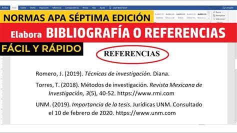 Citar YouTube – Referencia Bibliográfica – Normas APA